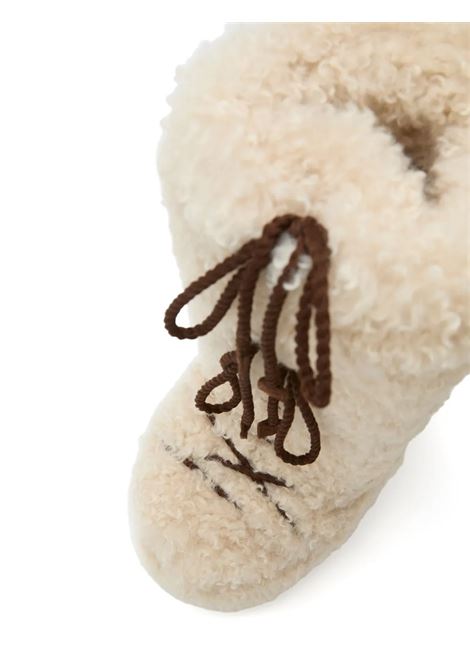 icon curly extra boots woman ecru MOON BOOT | 80D1403070L007